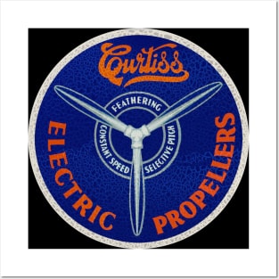 Curtiss Electric Propellors Posters and Art